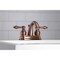 Kingston Brass KB561ALAC Restoration 4" Centerset Bathroom Faucet, Antique Copper KB561ALAC - alternate 4
